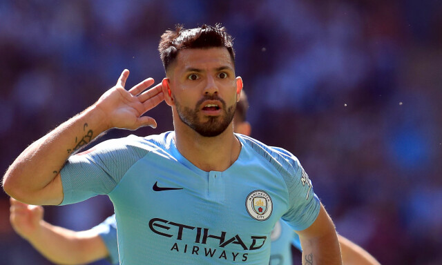 Agüero i 200: Tok årets første trofé